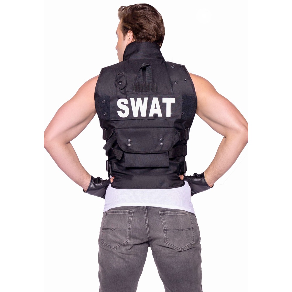 Leg Avenue - SWAT Commander Kostuum - Zwart